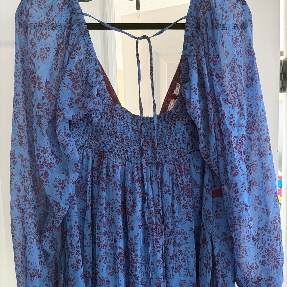 NWT Free People Calloway Maxi Dress Size Medium - Picture 7 of 7
